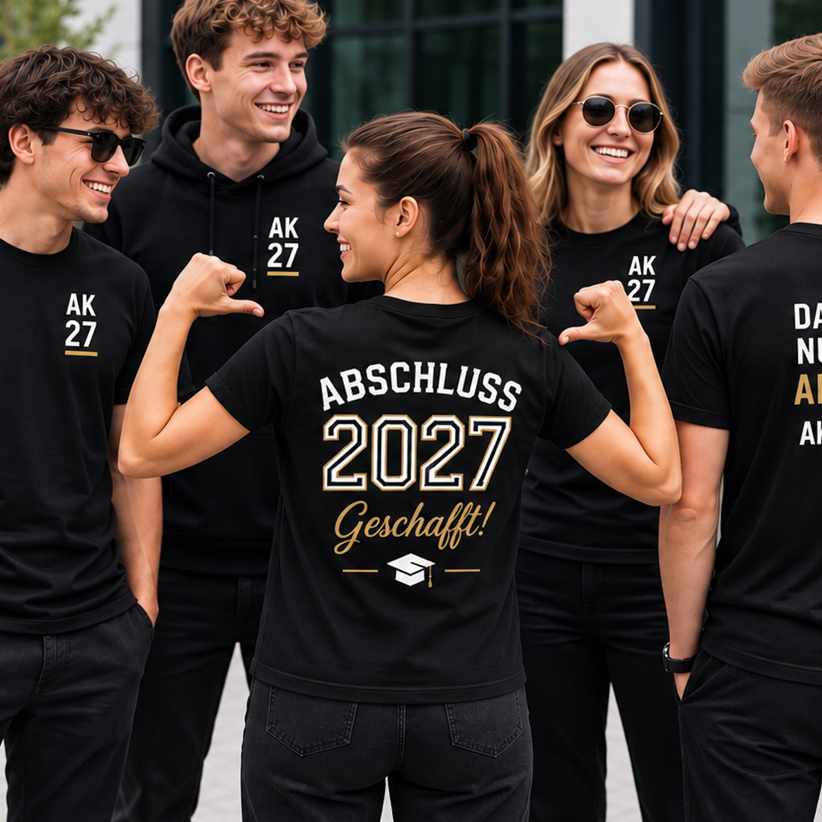 Abschluss-Shirts