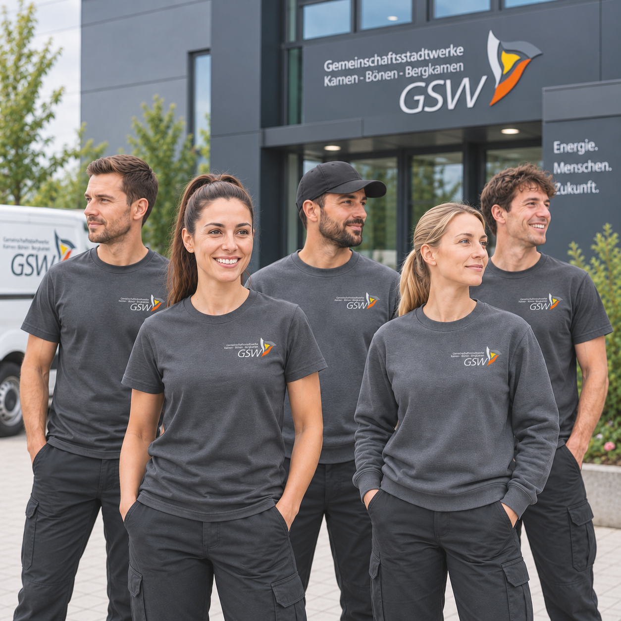 Mitarbeiterbekleidung für GSW Kamen